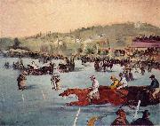 Rennen im Bois de Boulogne Edouard Manet